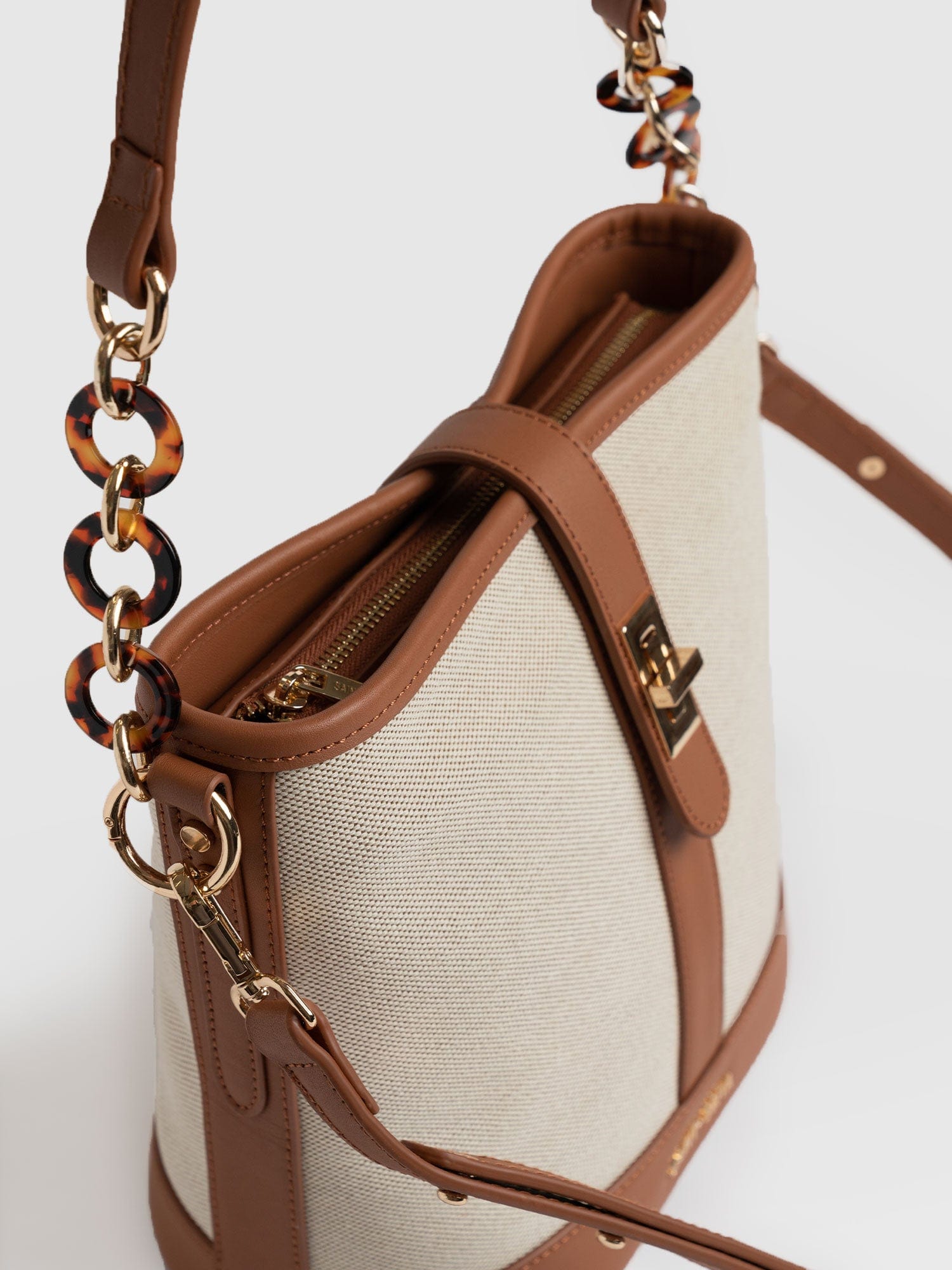 Finsbury Bucket Bag Brown - Women's Bucket Bags | Saint + Sofia® USA